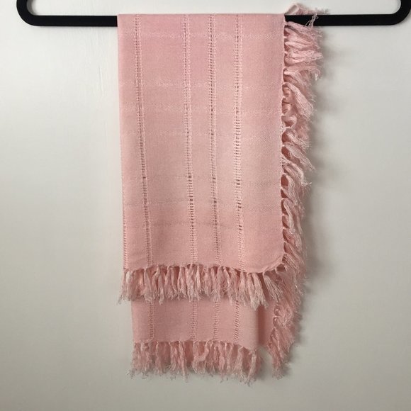 Accessories - Pink Cotton Scarf
